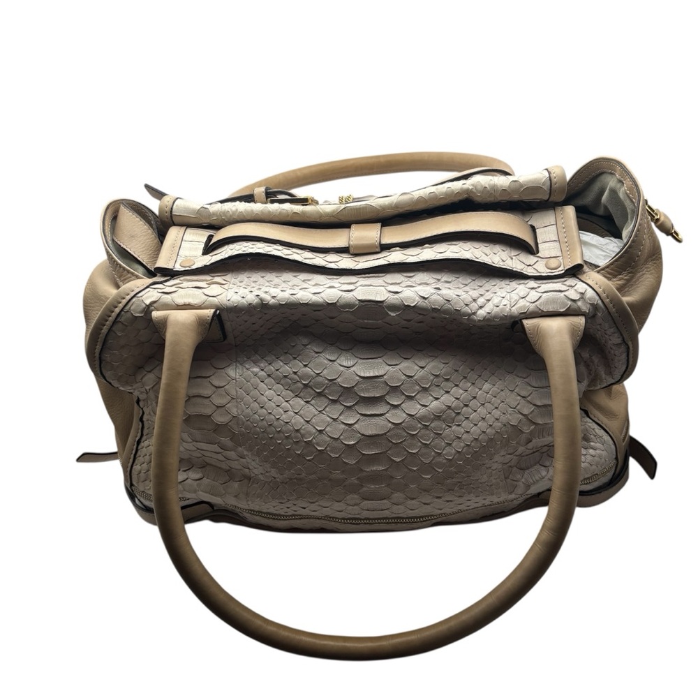 Chlo Python Marlow Leather Bag - image 5